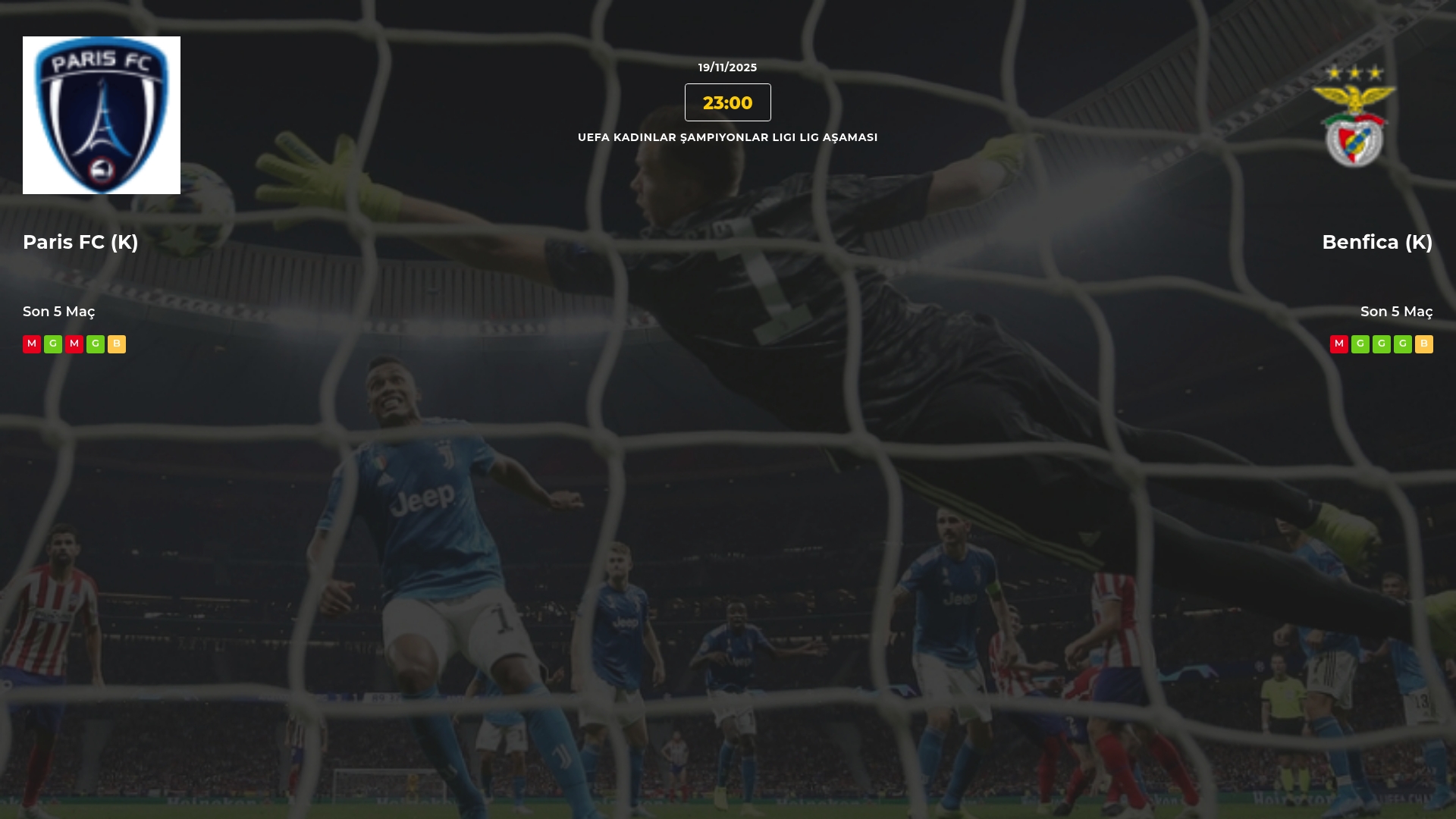 Paris FC (K) Benfica (K) İddaa Maç Tahmini 19 Kasım 2025