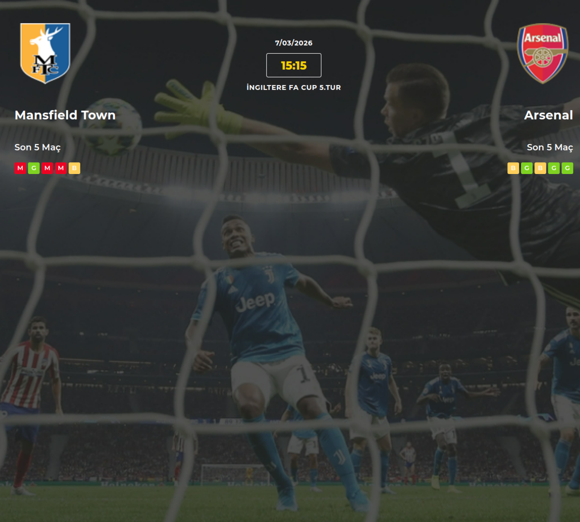 Mansfield Town Arsenal İddaa Maç Tahmini 07 Mart 2026