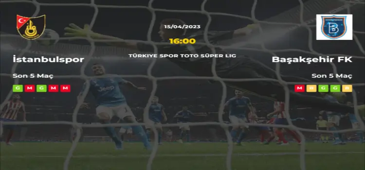 İstanbulspor Başakşehir İddaa Maç Tahmini 15 Nisan 2023