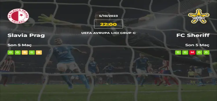 Slavia Prag Sheriff İddaa Maç Tahmini 5 Ekim 2023