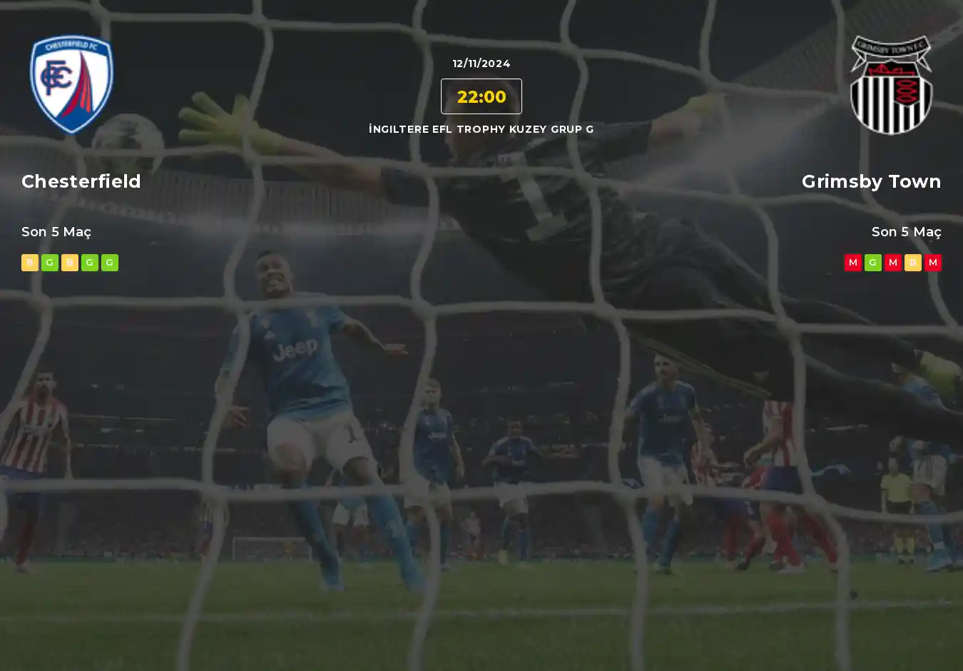 Chesterfield Grimsby Town İddaa Maç Tahmini 12 Kasım 2024