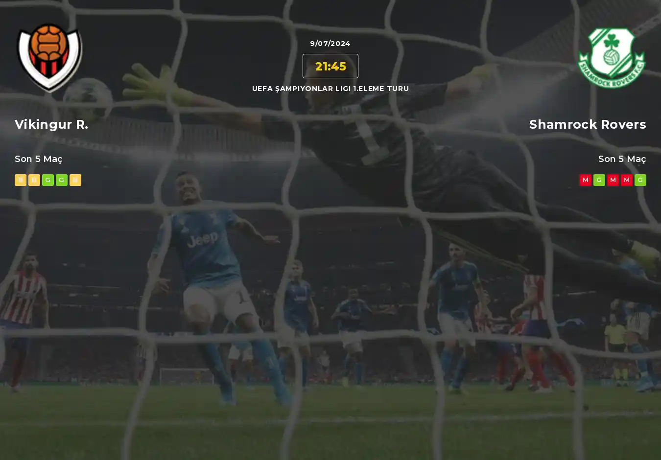 Vikingur R. Shamrock Rovers İddaa Maç Tahmini 09 Temmuz 2024