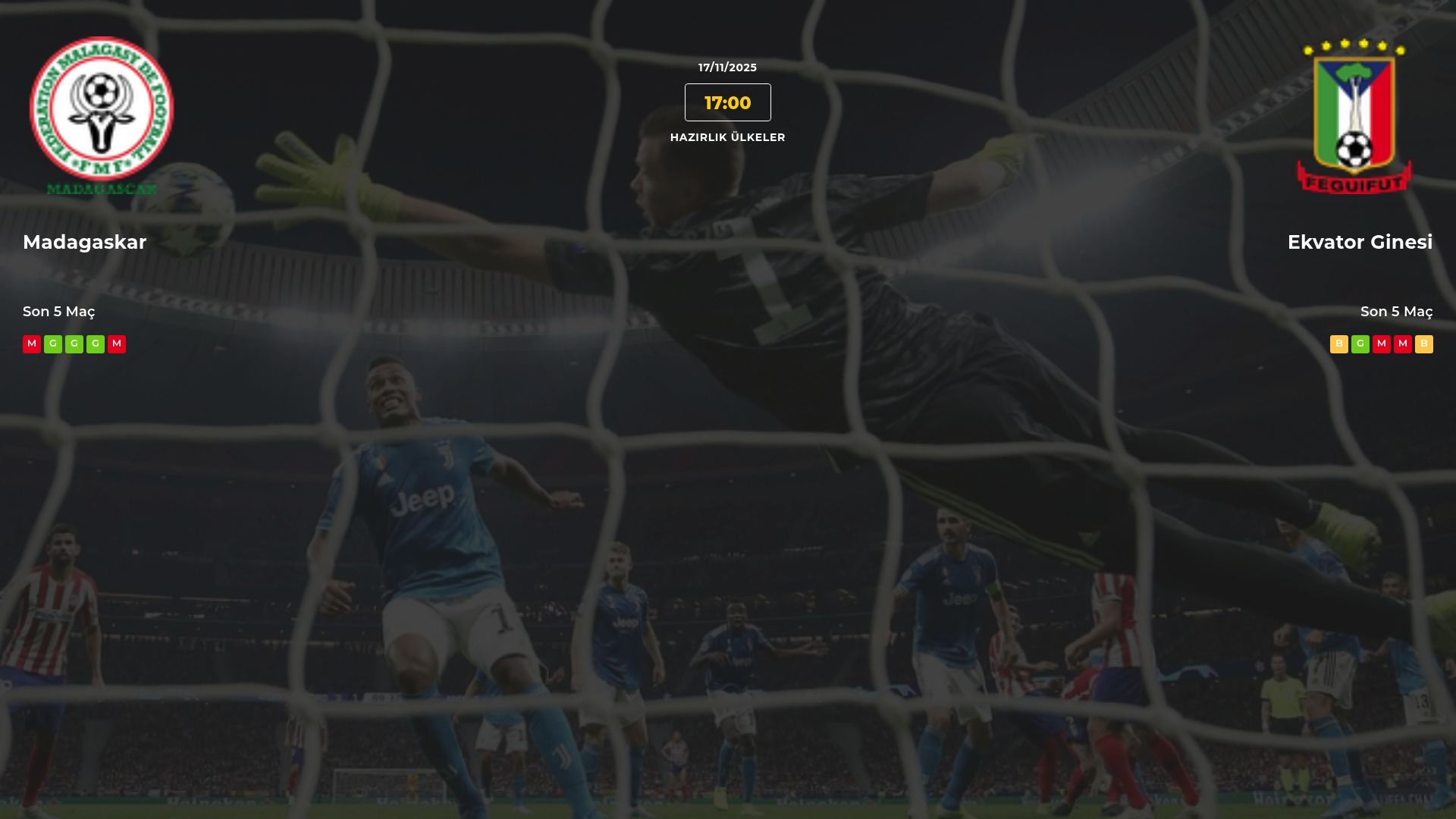 Madagaskar Ekvator Ginesi İddaa Maç Tahmini 17 Kasım 2025