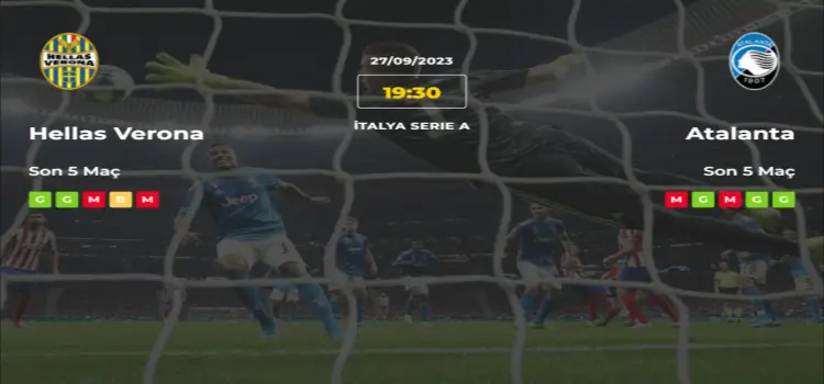 Hellas Verona Atalanta İddaa Maç Tahmini 27 Eylül 2023