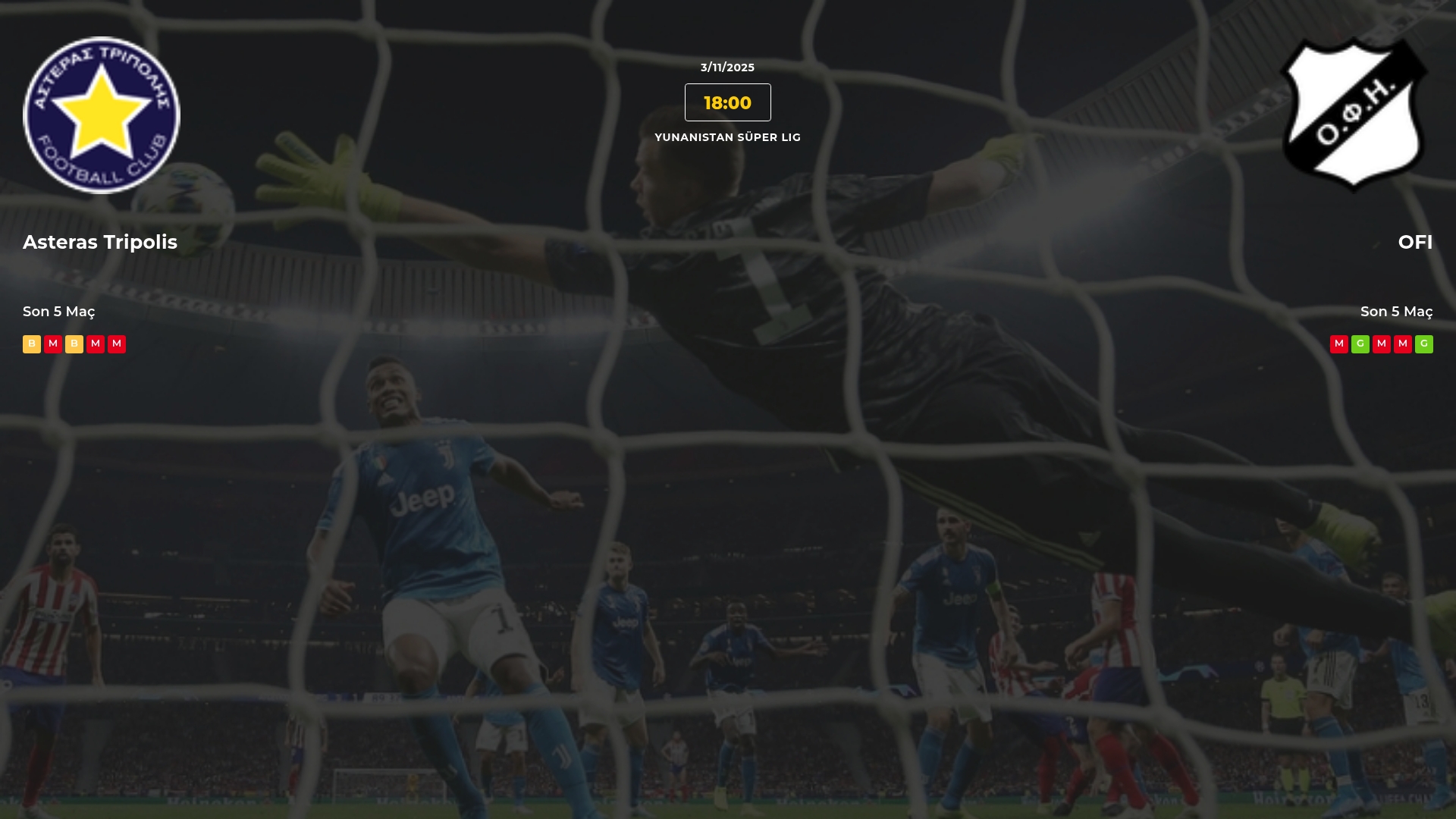 Asteras Tripolis OFI İddaa Maç Tahmini 03 Kasım 2025