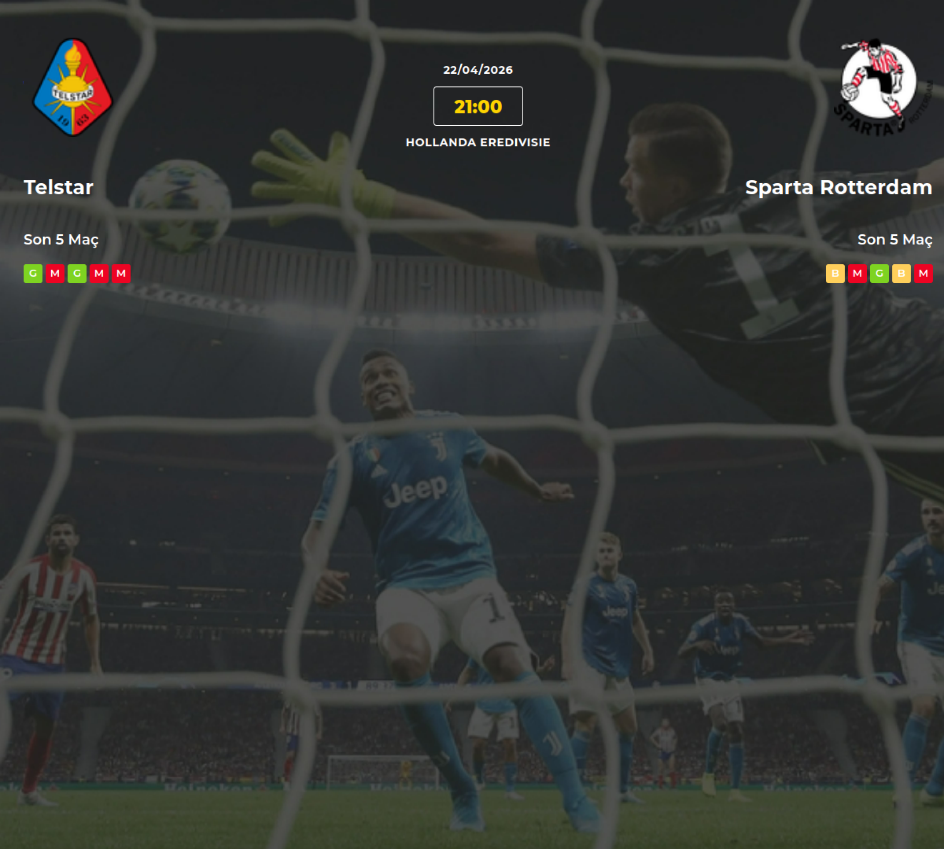 Telstar Sparta Rotterdam İddaa Maç Tahmini 22 Nisan 2026