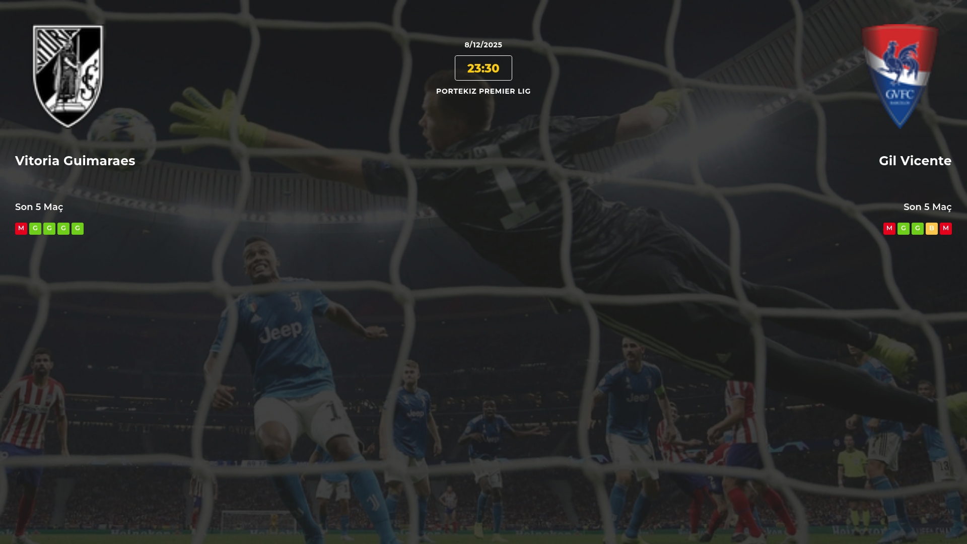 Vitoria Guimaraes Gil Vicente İddaa Maç Tahmini 08 Aralık 2025