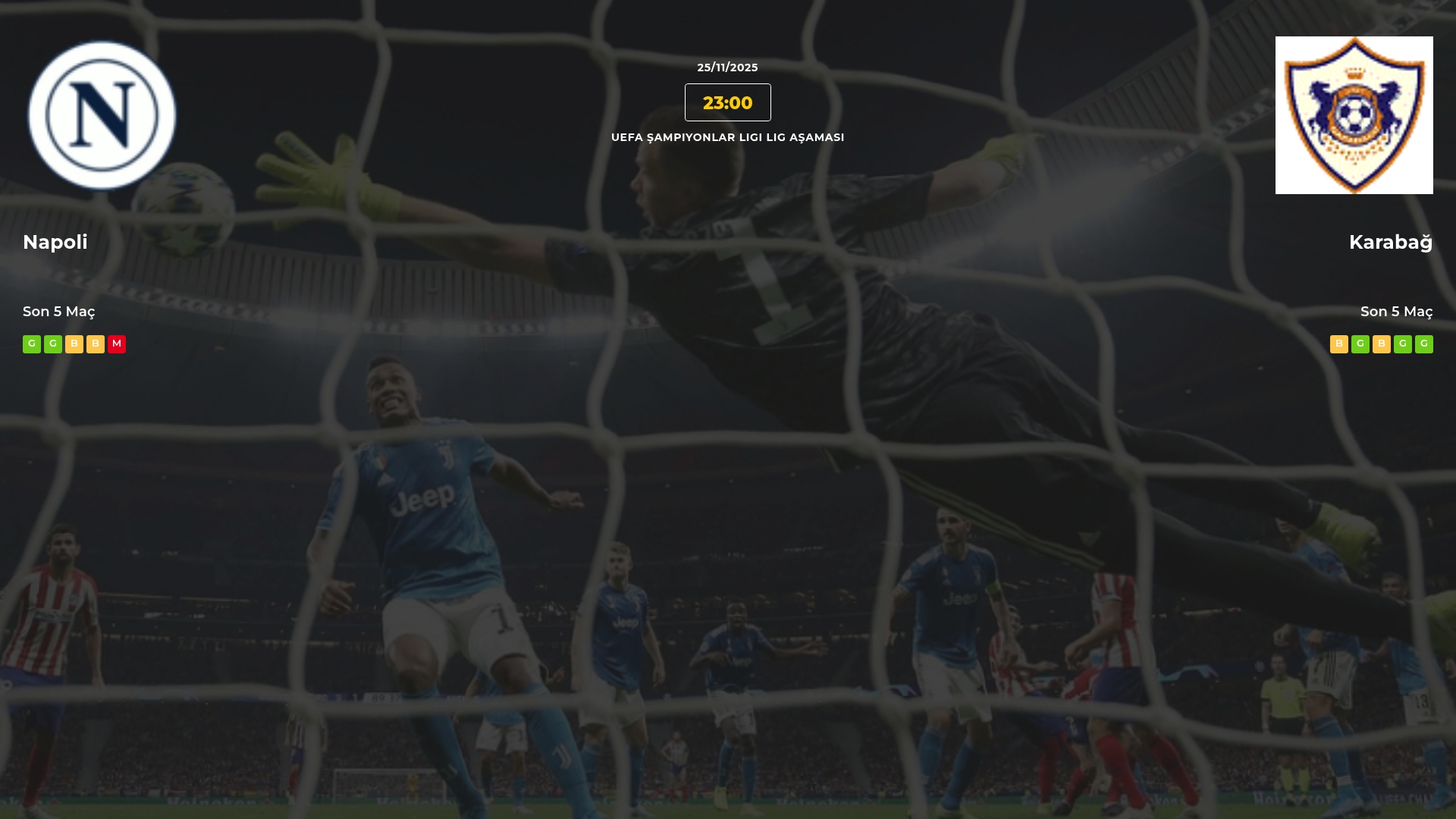 Napoli Karabağ İddaa Maç Tahmini 25 Kasım 2025