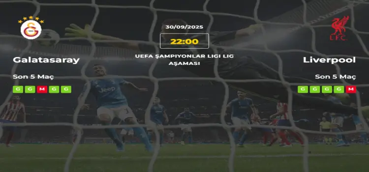 Galatasaray Liverpool İddaa Maç Tahmini 30 Eylül 2025