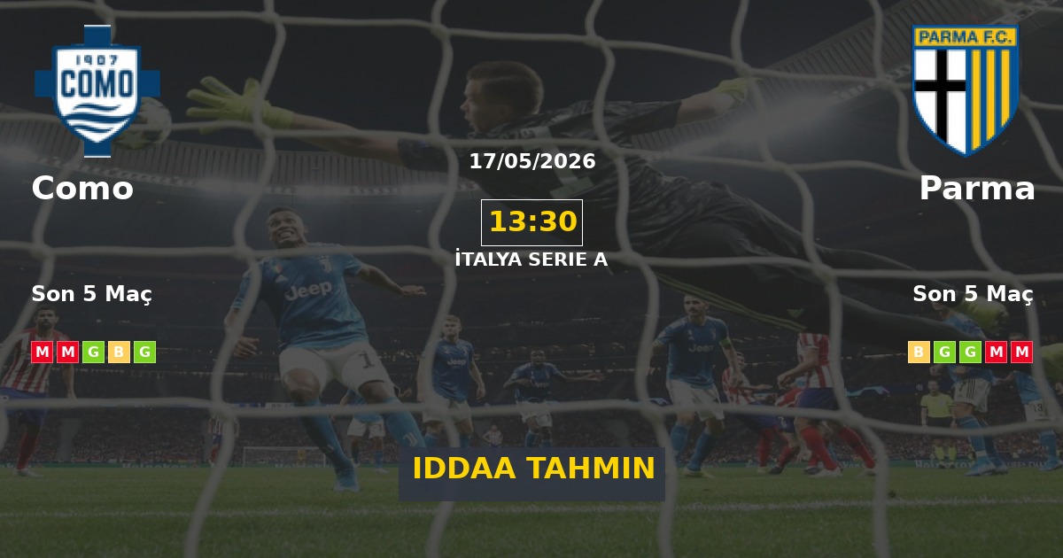 Como Parma İddaa Maç Tahmini 17 Mayıs 2026