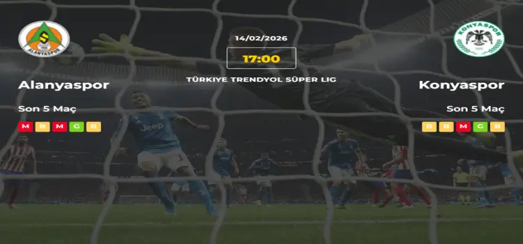 Alanyaspor Konyaspor İddaa Maç Tahmini 14 Şubat 2026