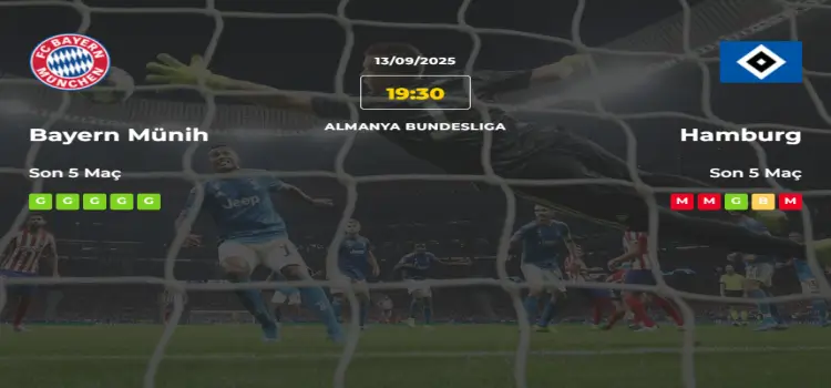Bayern Münih Hamburg İddaa Tahmini 13 Eylül 2025