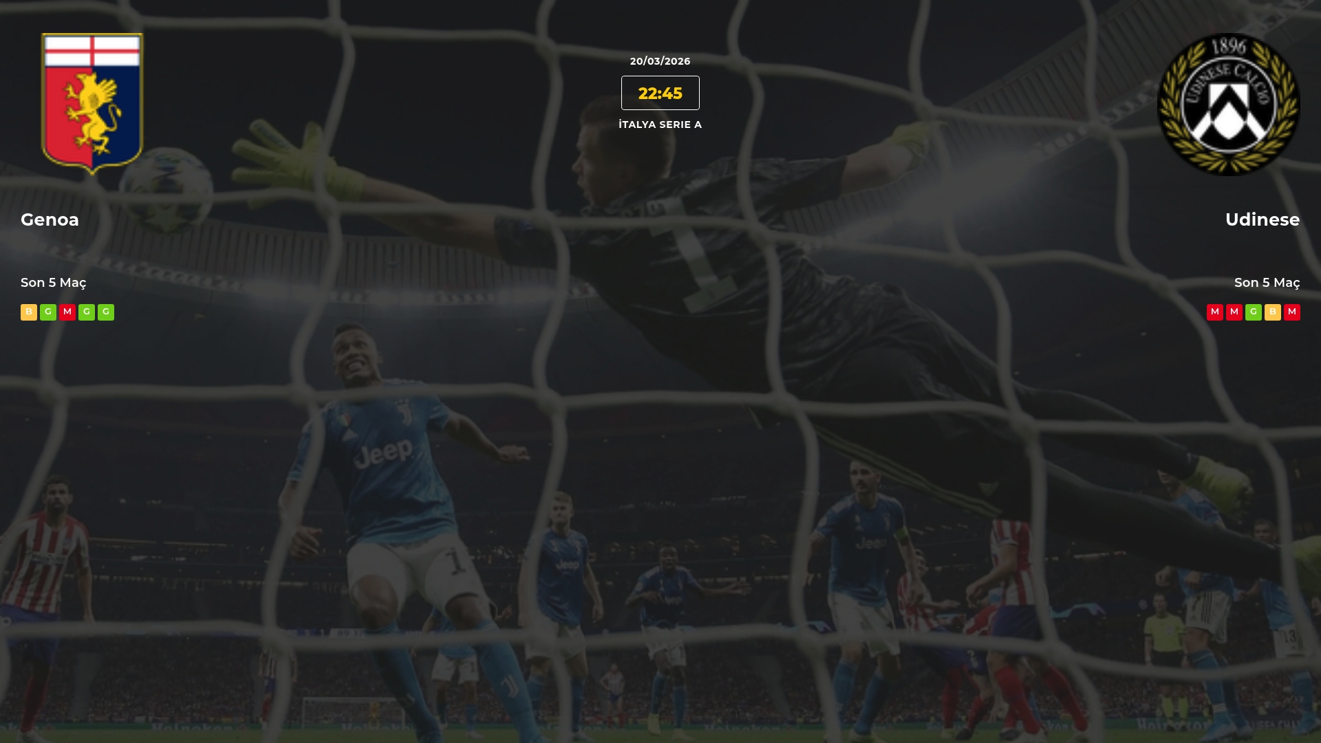 Genoa Udinese İddaa Maç Tahmini 20 Mart 2026