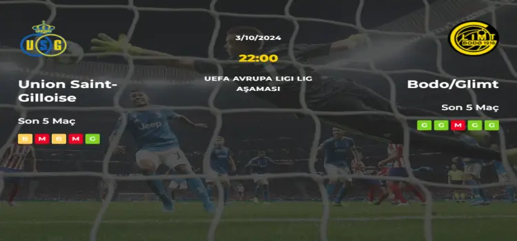 Union Saint Gilloise Bodo Glimt İddaa Maç Tahmini 3 Ekim 2024