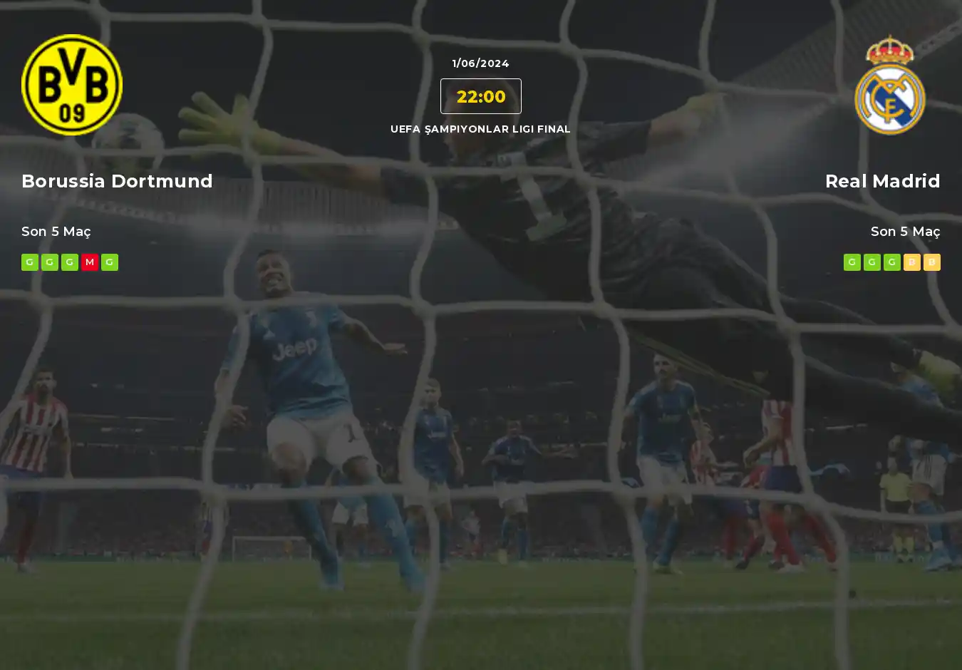 Borussia Dortmund Real Madrid İddaa Maç Tahmini 01 Haziran 2024