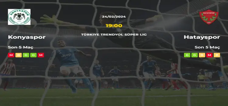 Konyaspor Hatayspor İddaa Maç Tahmini 24 Şubat 2024