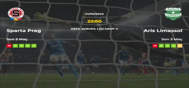 Sparta Prag Aris Limassol İddaa Maç Tahmini 21 Eylül 2023