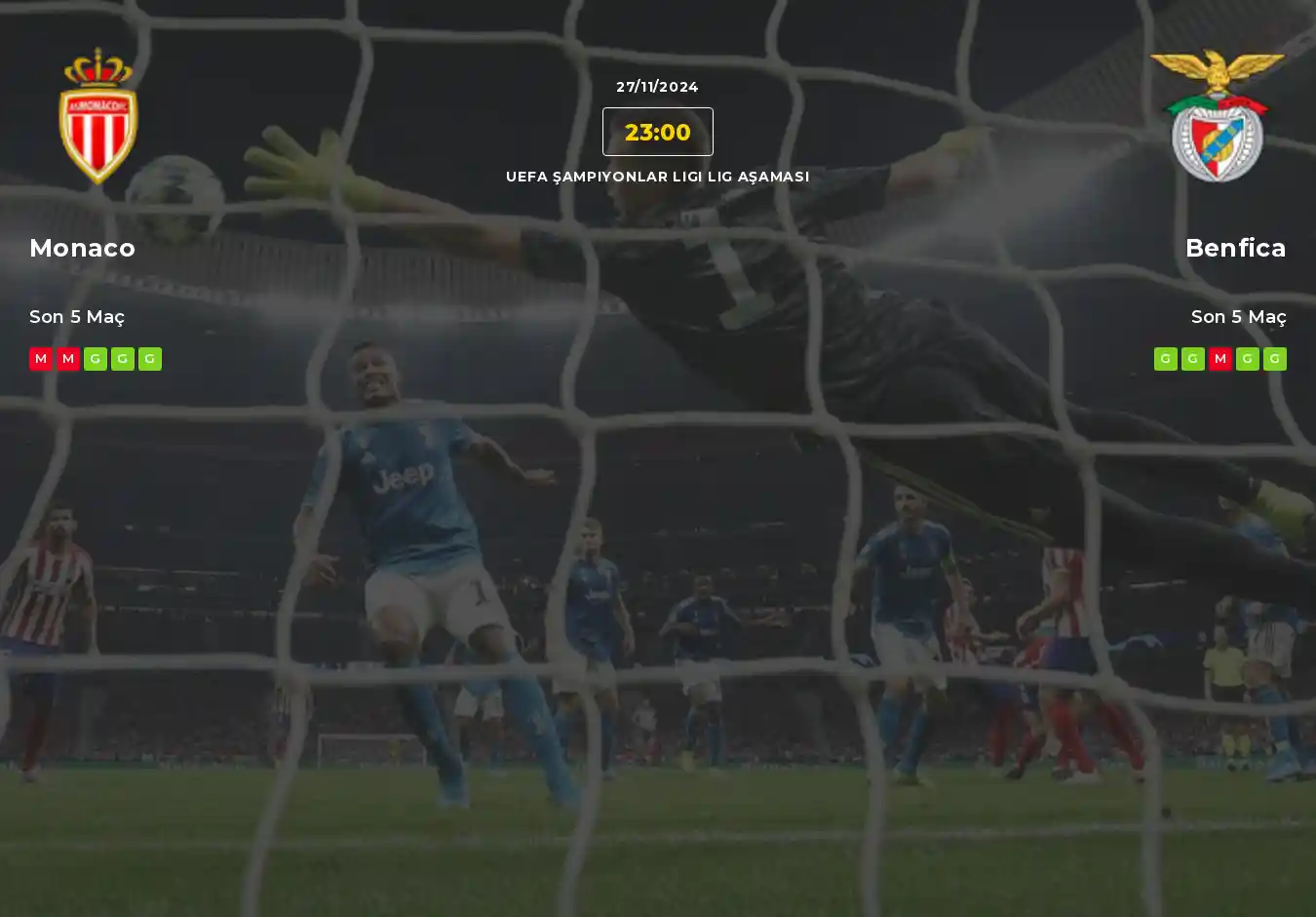 Monaco Benfica İddaa Maç Tahmini 27 Kasım 2024