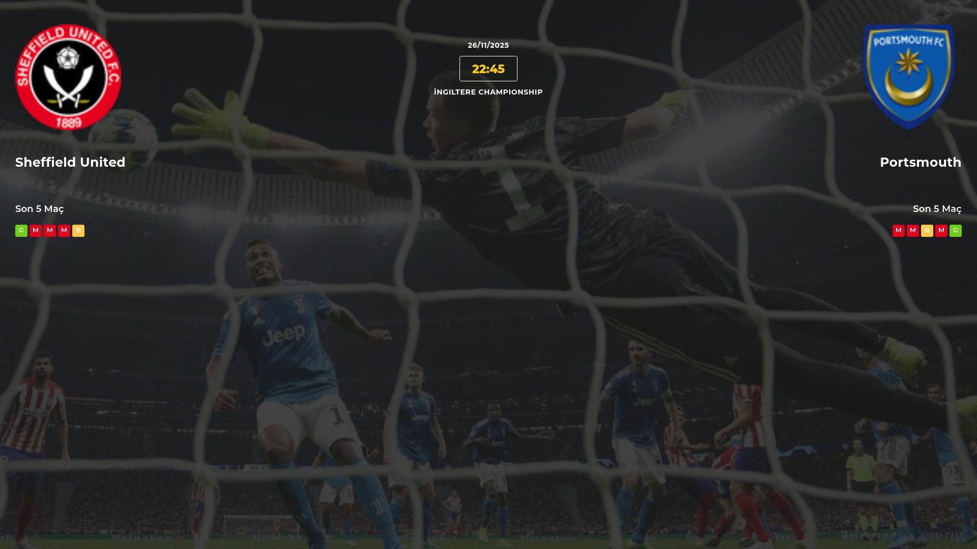 Sheffield United Portsmouth İddaa Maç Tahmini 26 Kasım 2025