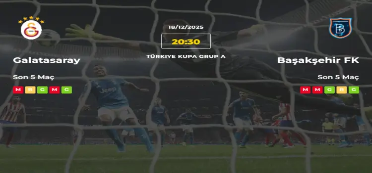 Galatasaray Başakşehir İddaa Maç Tahmini 18 Aralık 2025
