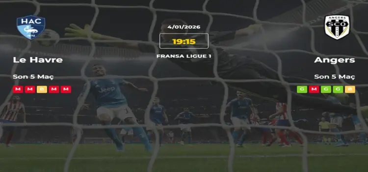 Le Havre Angers İddaa Maç Tahmini 4 Ocak 2026