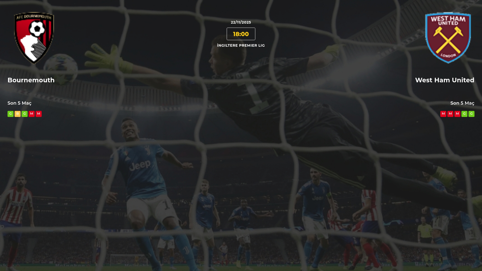 Bournemouth West Ham United İddaa Maç Tahmini 22 Kasım 2025
