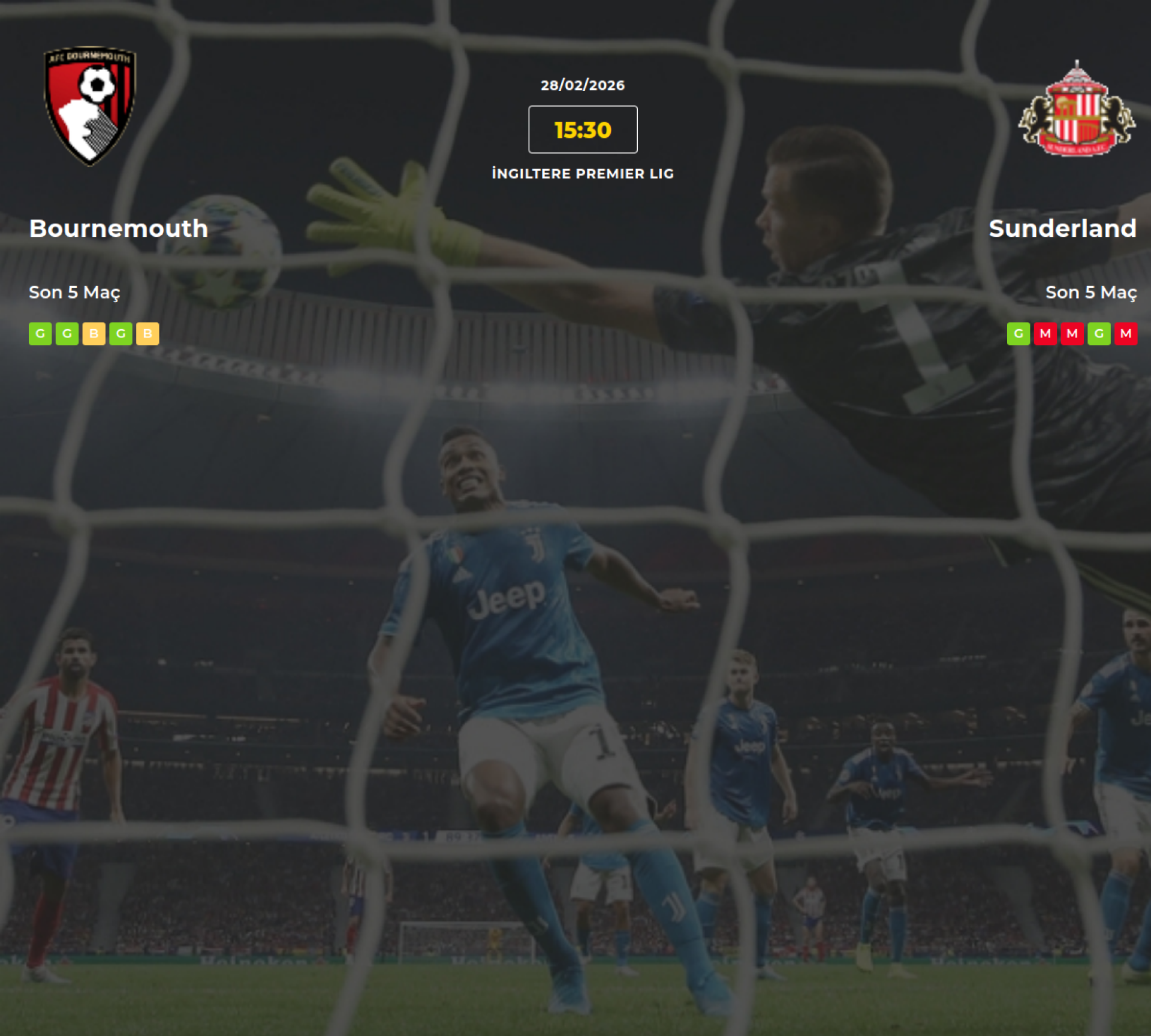 Bournemouth Sunderland İddaa Maç Tahmini 28 Şubat 2026