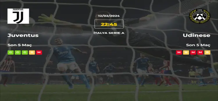 Juventus Udinese İddaa Maç Tahmini 12 Şubat 2024