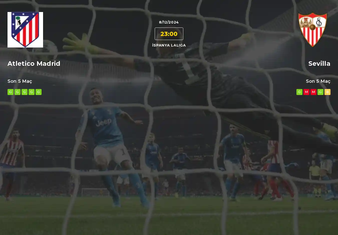 Atletico Madrid Sevilla İddaa Maç Tahmini 08 Aralık 2024