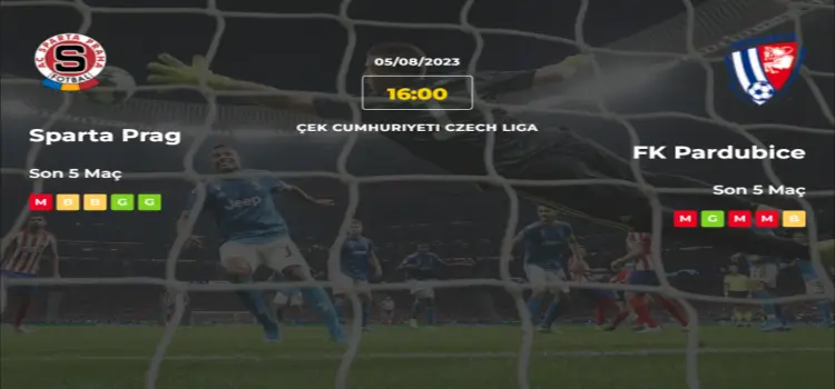 Sparta Prag Pardubice İddaa Maç Tahmini 5 Ağustos 2023