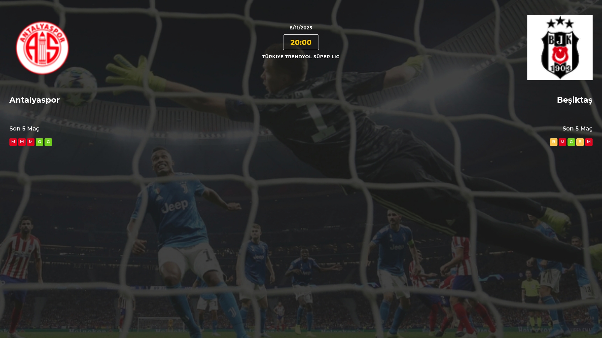 Antalyaspor Beşiktaş İddaa Maç Tahmini 08 Kasım 2025