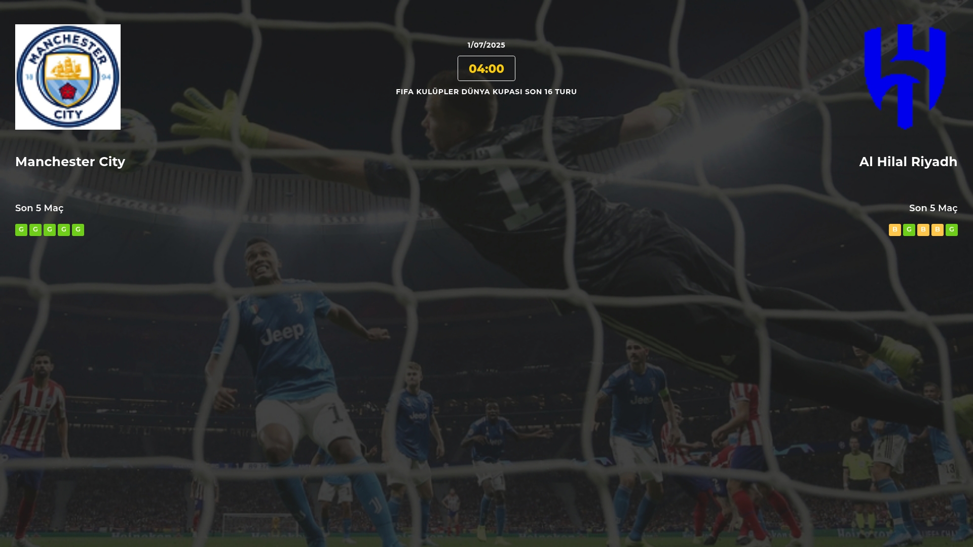 Manchester City Al Hilal Riyadh İddaa Maç Tahmini 01 Temmuz 2025