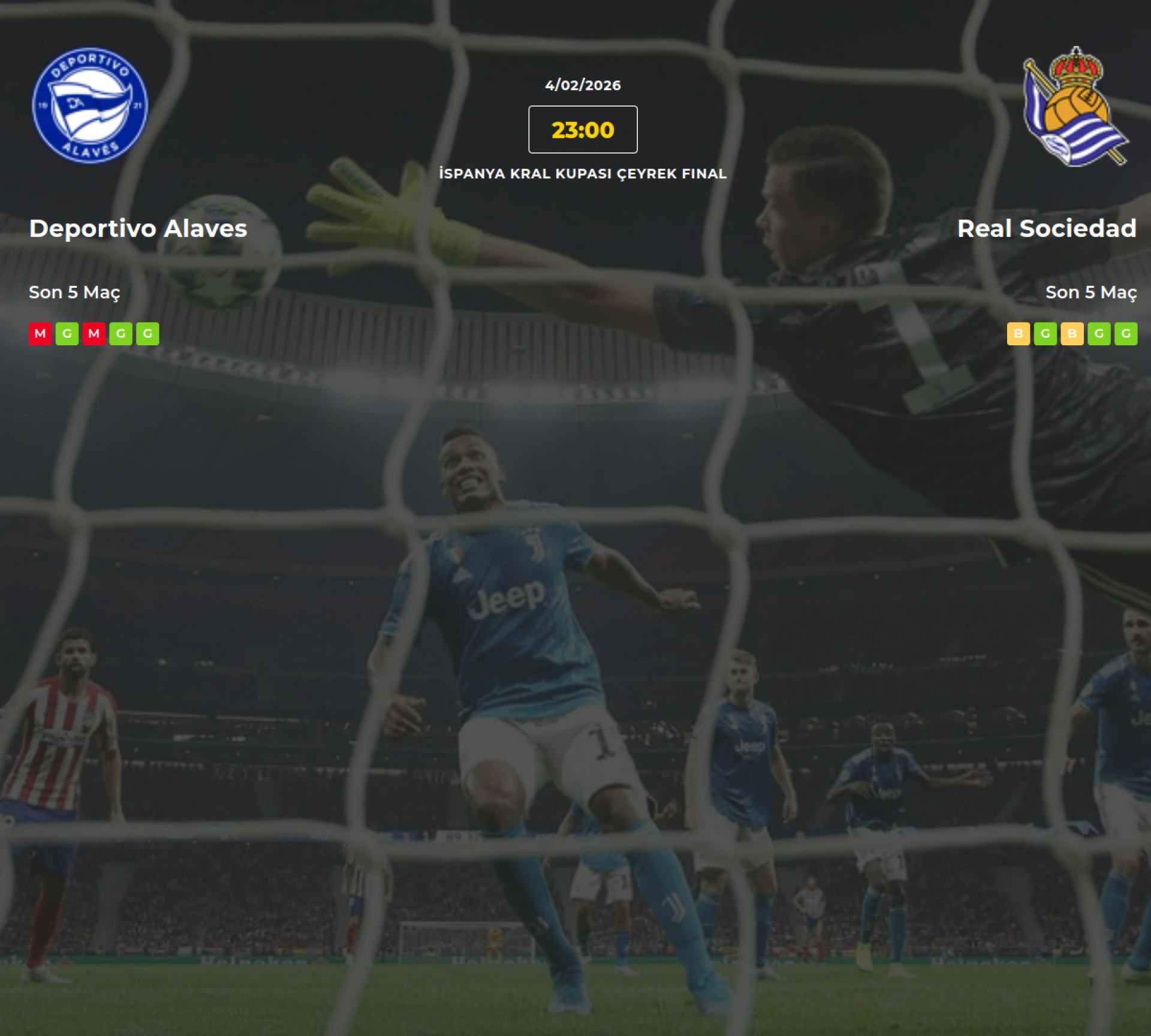 Deportivo Alaves Real Sociedad İddaa Maç Tahmini 04 Şubat 2026