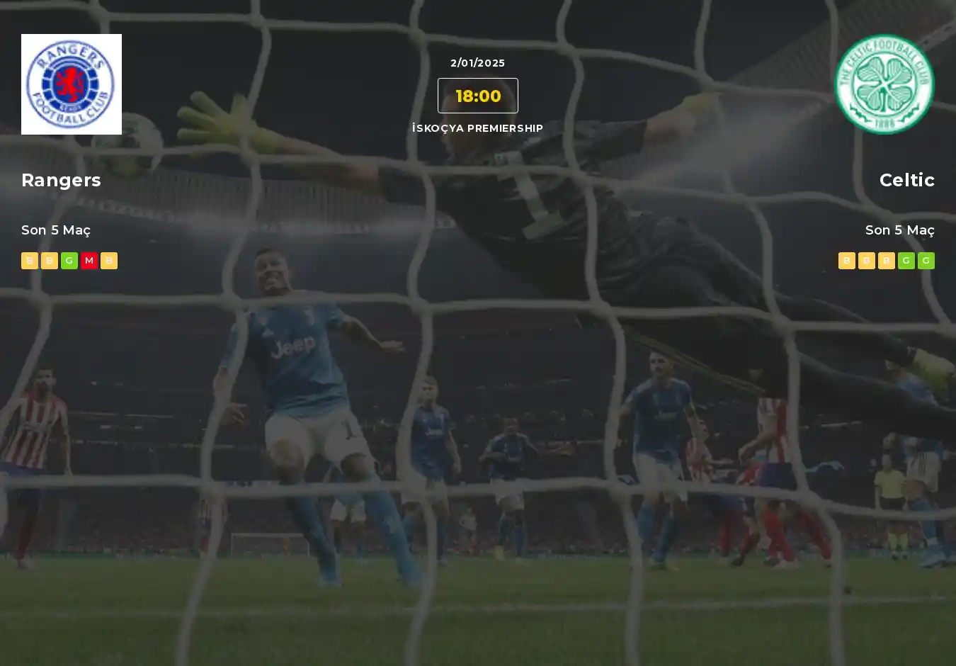 Rangers Celtic İddaa Maç Tahmini 02 Ocak 2025