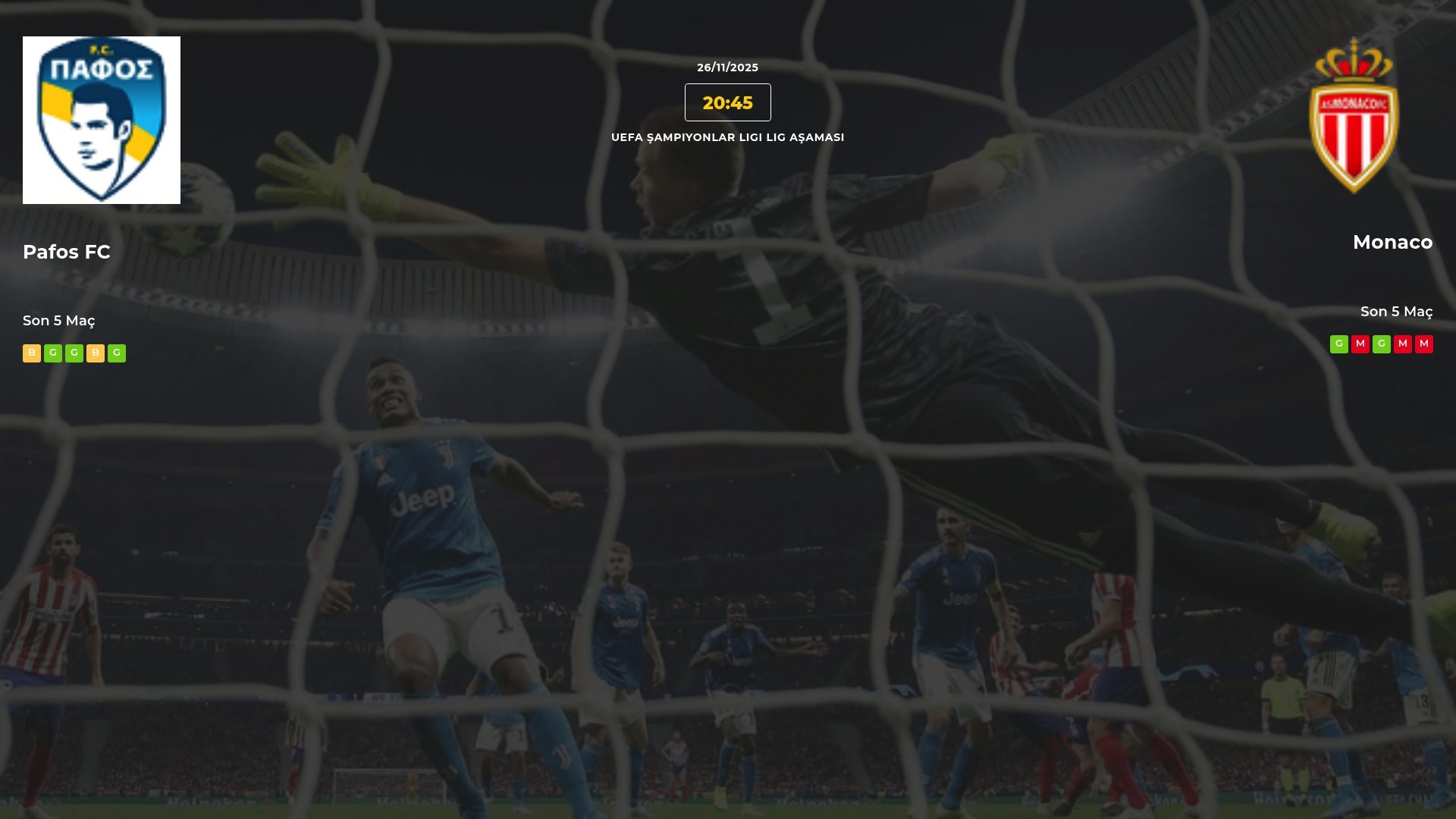 Pafos FC Monaco İddaa Maç Tahmini 26 Kasım 2025