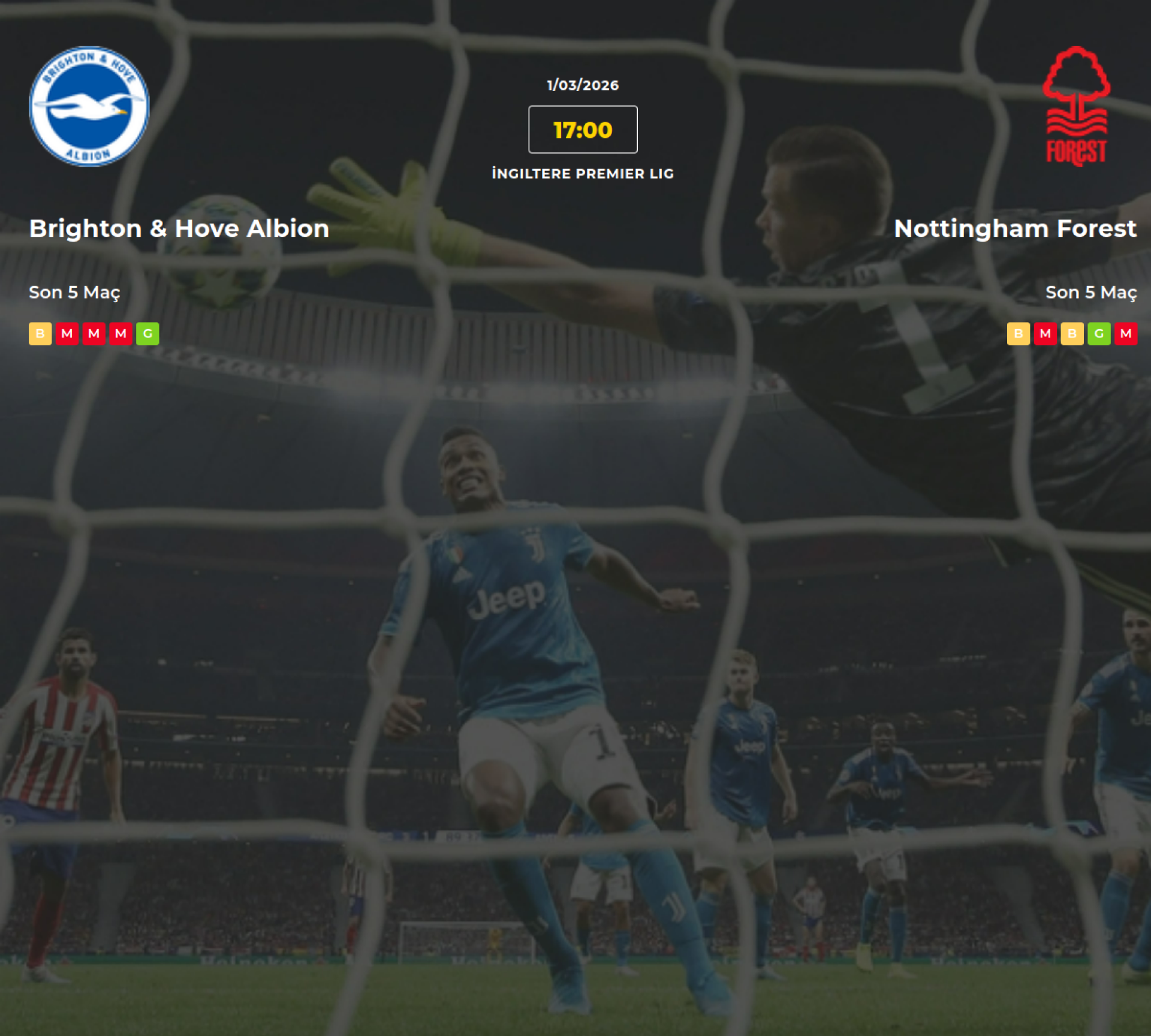 Brighton & Hove Albion Nottingham Forest İddaa Maç Tahmini 01 Mart 2026