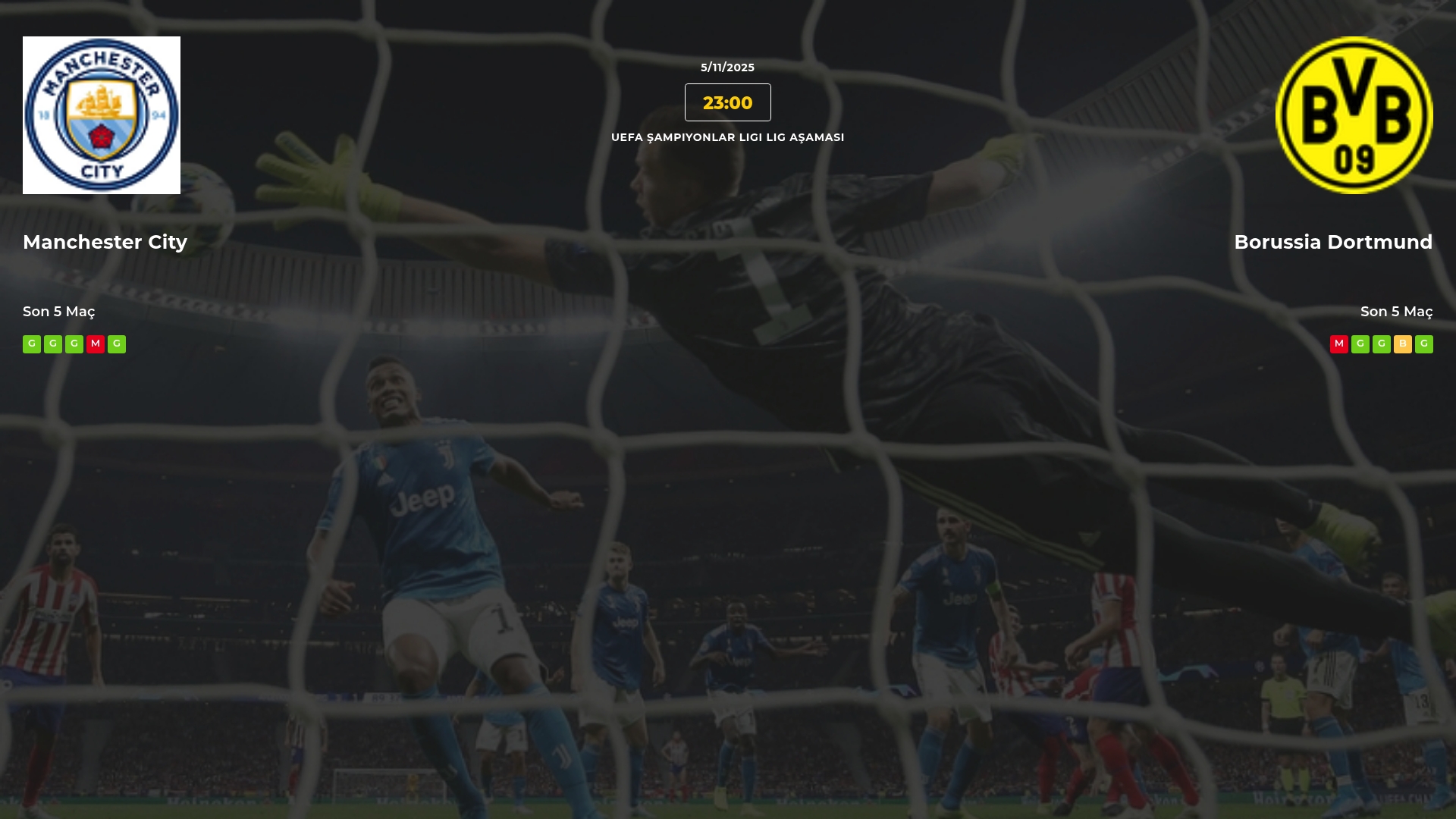 Manchester City Borussia Dortmund İddaa Maç Tahmini 05 Kasım 2025