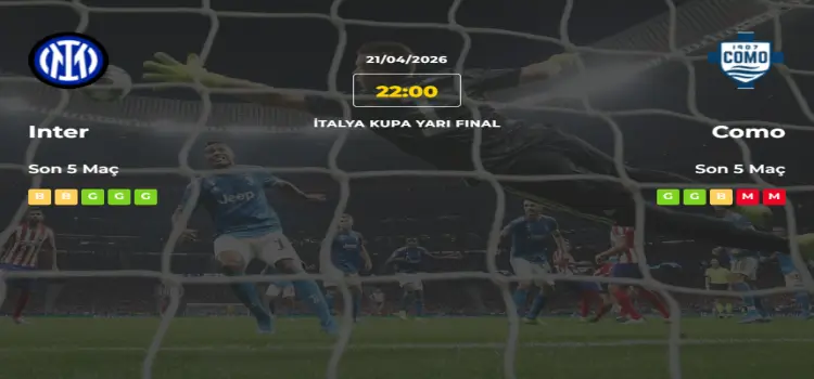 Inter Como İddaa Maç Tahmini 21 Nisan 2026