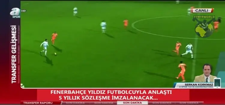 Fenerbahçe'den Yıldız Futbolcuya 5 Yıllık Sözleşmee