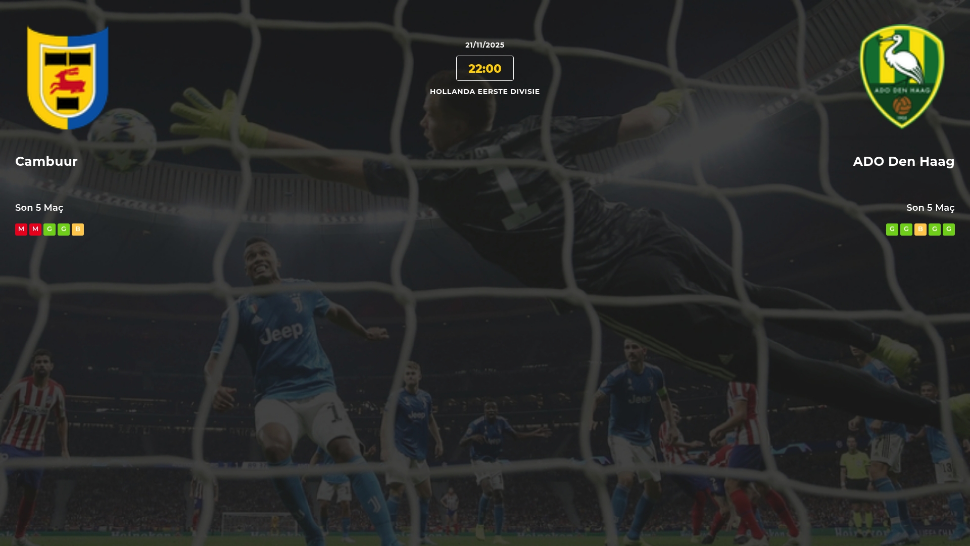 Cambuur ADO Den Haag İddaa Maç Tahmini 21 Kasım 2025