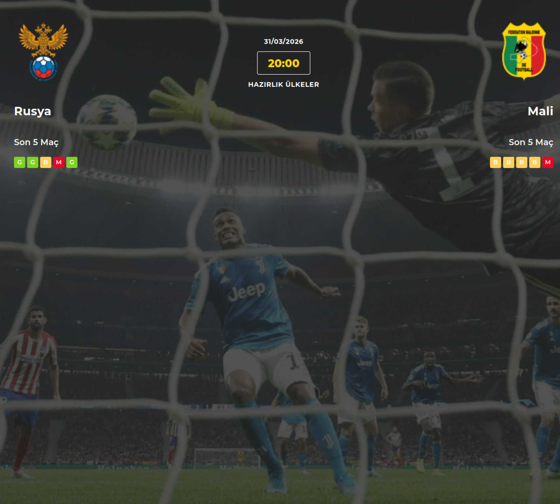 Rusya Mali İddaa Maç Tahmini 31 Mart 2026