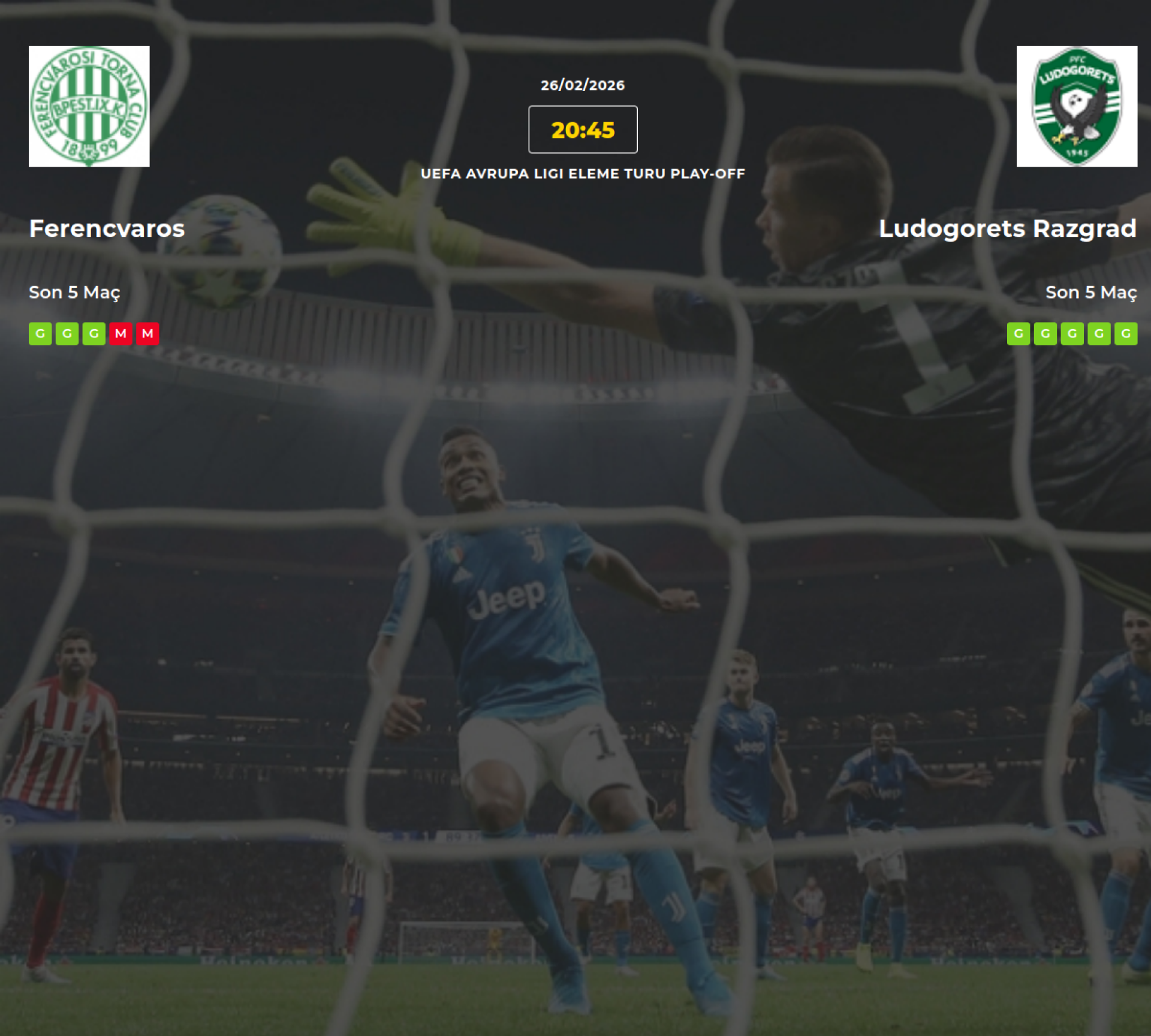 Ferencvaros Ludogorets Razgrad İddaa Maç Tahmini 26 Şubat 2026