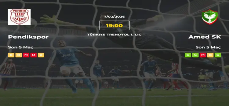 Pendikspor Amedspor İddaa Maç Tahmini 7 Şubat 2026