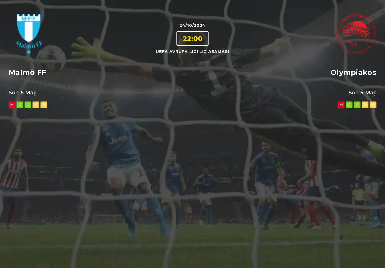 Malmö FF Olympiakos İddaa Maç Tahmini 24 Ekim 2024
