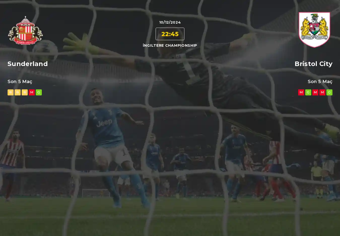 Sunderland Bristol City İddaa Maç Tahmini 10 Aralık 2024