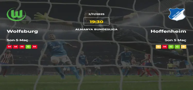 Wolfsburg Hoffenheim İddaa Maç Tahmini 2 Kasım 2025