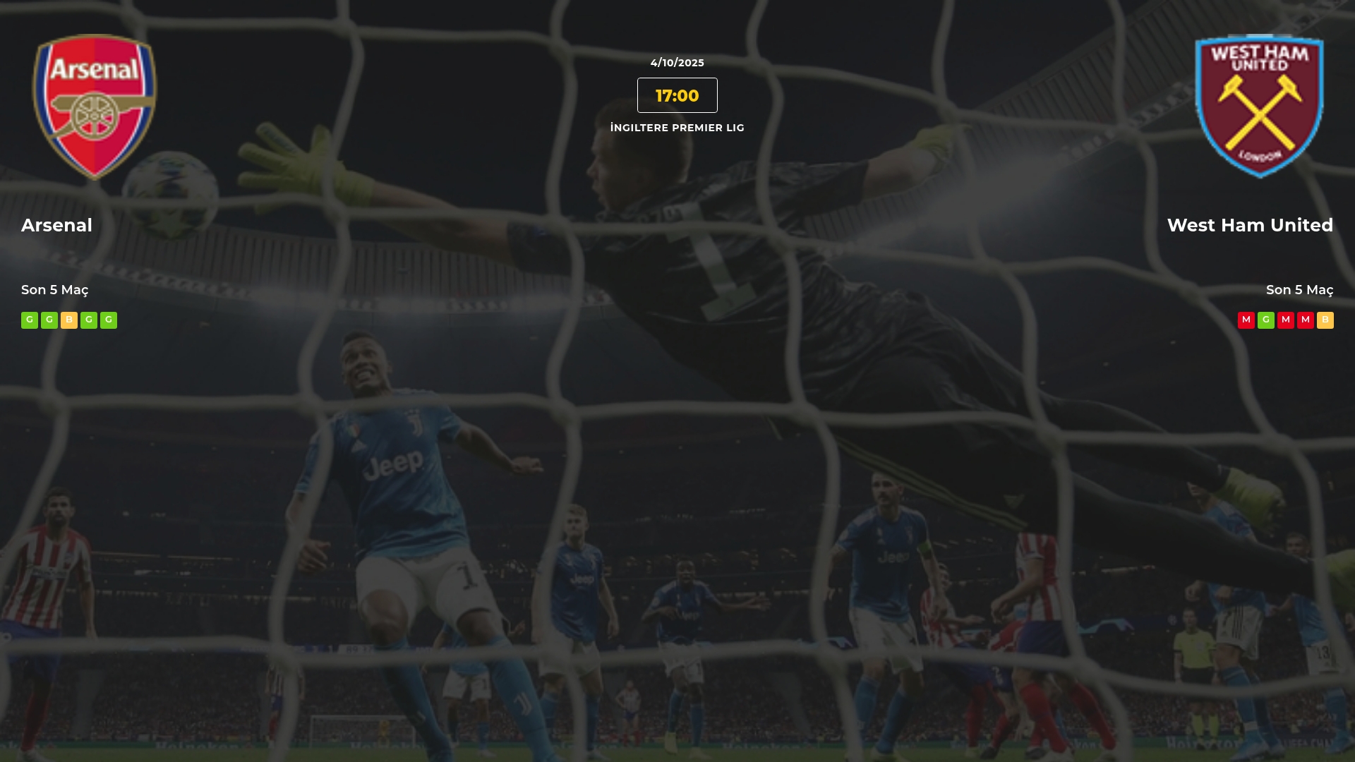 Arsenal West Ham United İddaa Maç Tahmini 04 Ekim 2025