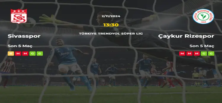 Sivasspor Çaykur Rizespor İddaa Maç Tahmini 2 Kasım 2024