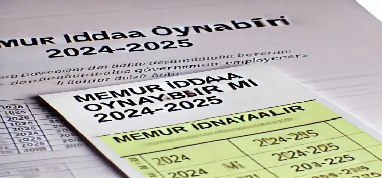 Memur İddaa Oynayabilir Mi 2024-2025