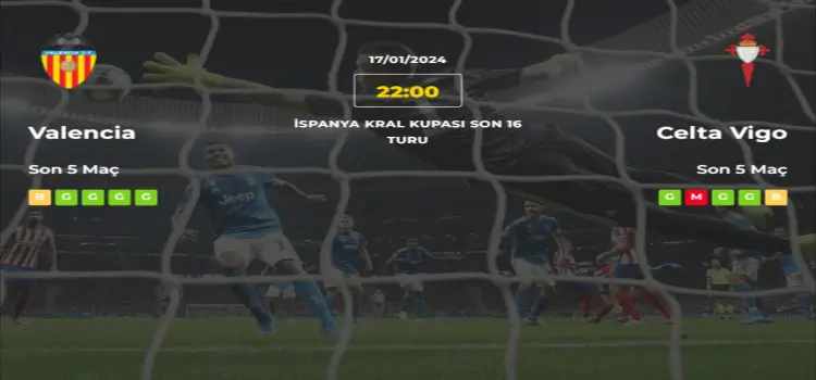 Valencia Celta Vigo İddaa Maç Tahmini 17 Ocak 2024